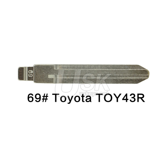 69# Toyota TOY43R KEYDIY VVDI KEY BLADE