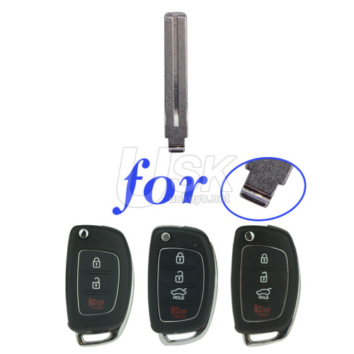 PN 81996-2S000 81996-2W001 Flip key blade for Hyundai Sonata Santa Fe 2013-2016