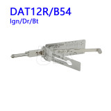 Lishi 2-in-1 Pick DAT12R/B54 Ign/Dr/Bt