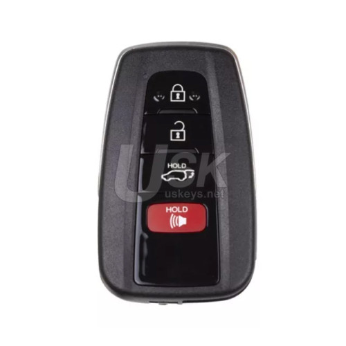 FCC HYQ14FBC Smart key shell 4 button for Toyota RAV4 2019 P/N 89904-0R030