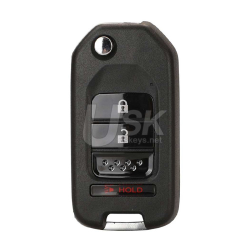 KEYDIY Universal Flip Remote Key Honda Style 3 button B10-2+1