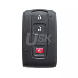 FCC MOZB21TG Smart Key 3 buttton 312mhz 4Dchip for Toyota Prius 2004-2009 PN 89071-47080 (non prox system)
