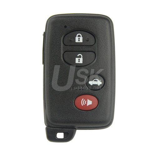 FCC HYQ14AAB smart key shell 4 button for Toyota Camry Corolla Avalon 2009 2011 2012