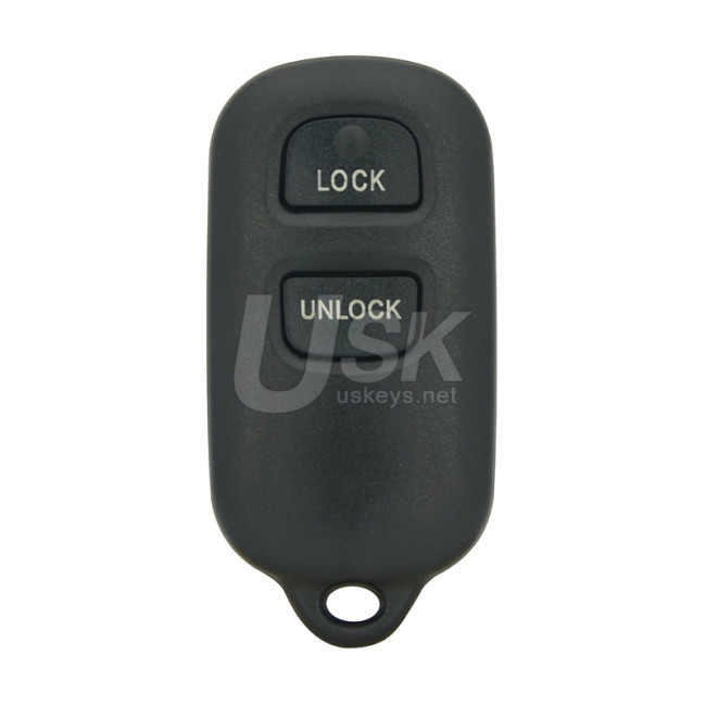 Toyota Camry Corolla FCC GQ43VT14T Aftermarket Remote Fob 3 Button PN 89742-06010