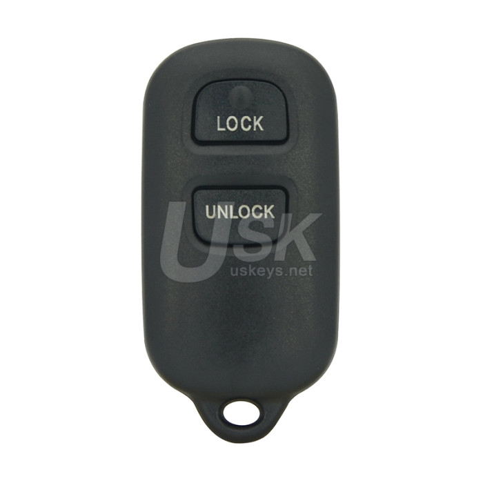 Toyota Camry Corolla FCC GQ43VT14T Aftermarket Remote Fob 3 Button PN 89742-06010