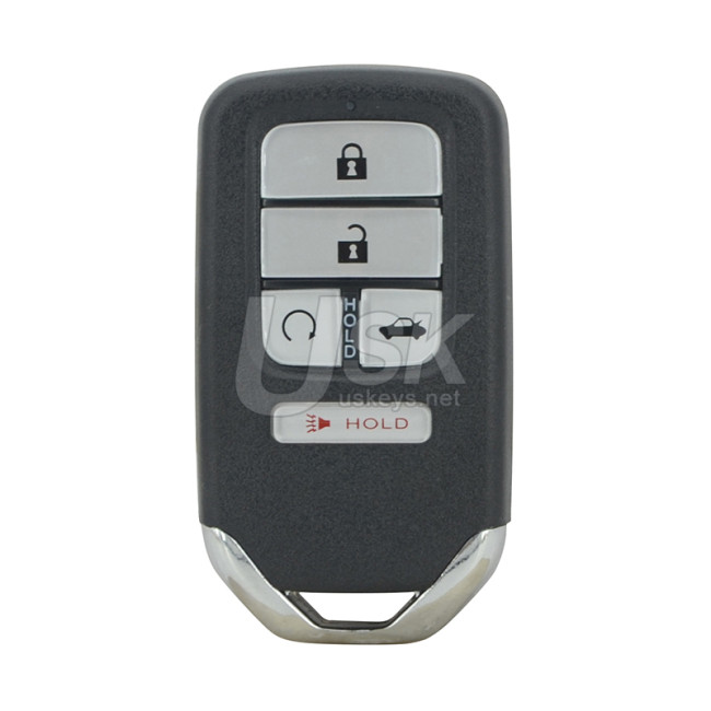 FCC KR5V2X 433.9mhz Smart key 5 button 47 chip for Honda Civic 2016-2018 PN 72147-TBA-A11