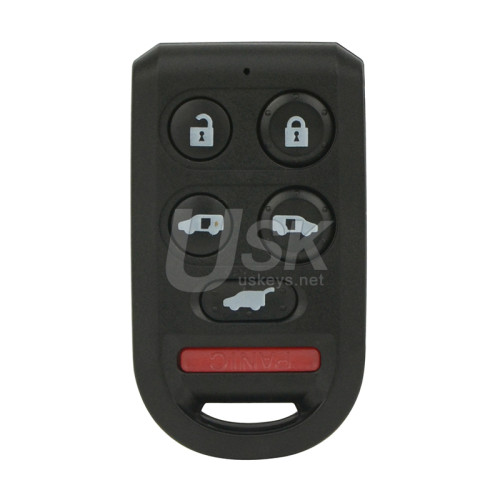 FCC OUCG8D-399H-A Keyless Entry Remote Shell 6 button for Honda Odyssey 2005-2010