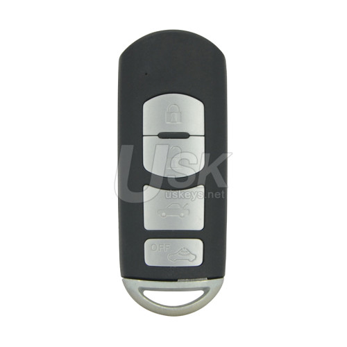 Smart key shell 4 button for Mazda CX7 CX9