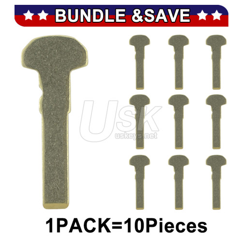 (Pack of 10) Emergency Key Blade for Alfa Romeo