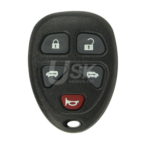 PN 15100813 Keyless Entry Remote Shell 5 button for 2005-2008 Chevrolet Uplander