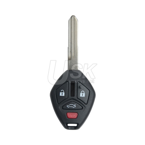 FCC OUCG8D-620M-A Remote head key shell 4 button MIT6 blade for Mitsubishi Galant Eclipse 2006-2008