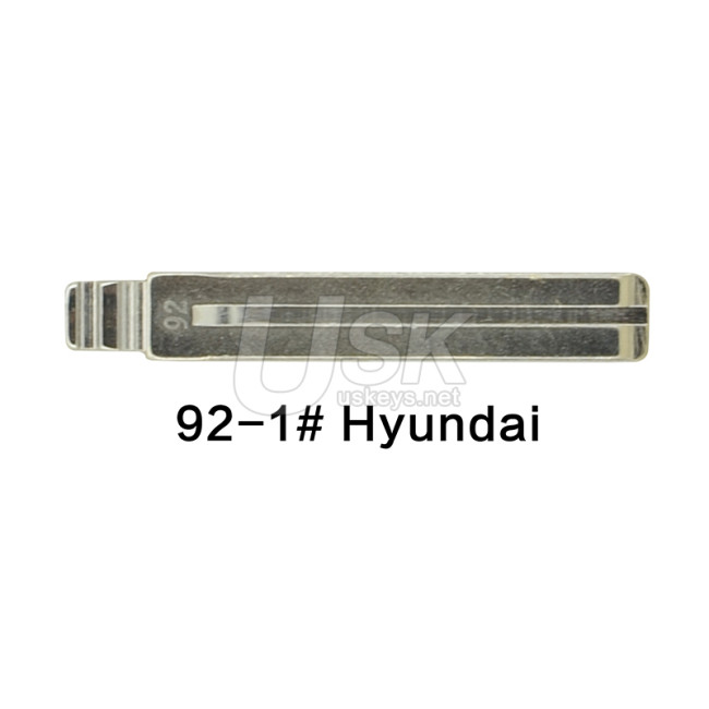 92-1# Hyundai KEYDIY VVDI KEY BLADE