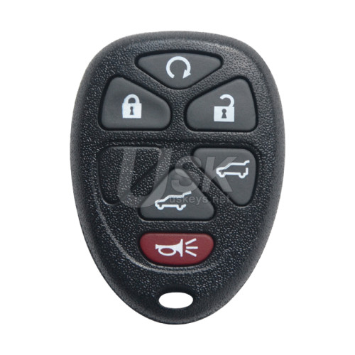 FCC OUC60270 / OUC60221 Keyless Entry Remote 6 button 315Mhz for GMC Cadillac Chevrolet 2007-2015 PN 15913427