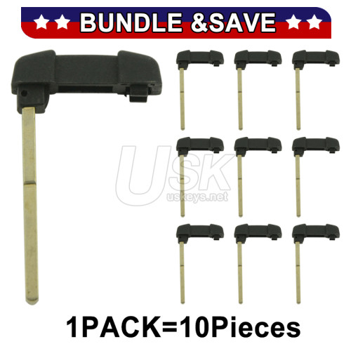 (Pack of 10) Emergency Key blade for Land Rover LR2 2008-2011