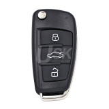 KEYDIY Universal Flip Remote Key Audi Style 3 button B02-A6L