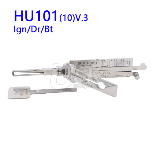 Lishi 2-in-1 Pick HU101(10)v.3 Ign/Dr/Bt