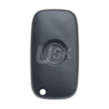 Flip Key 4 button 433Mhz 4A Chip for Mercedes Benz Smart Fortwo 453 Forfour 2015-2017
