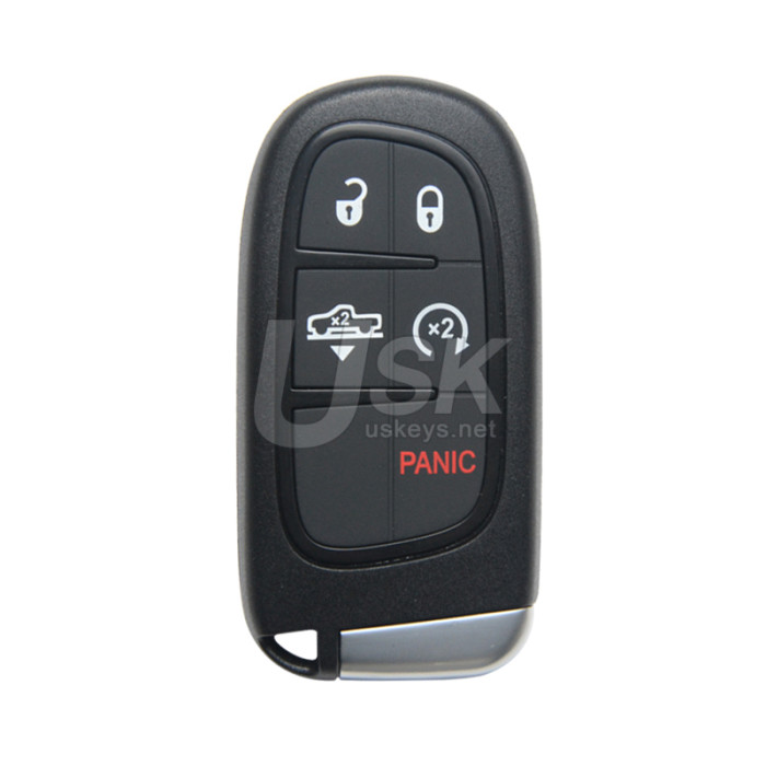 Dodge Ram Truck 1500 2500 3500 2013-2018 FCC GQ4-54T Aftermarket Smart Key 5 Button PN 68159657