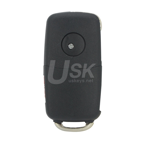 Flip key shell 4 button for Volkswagen Touareg 2006-2008