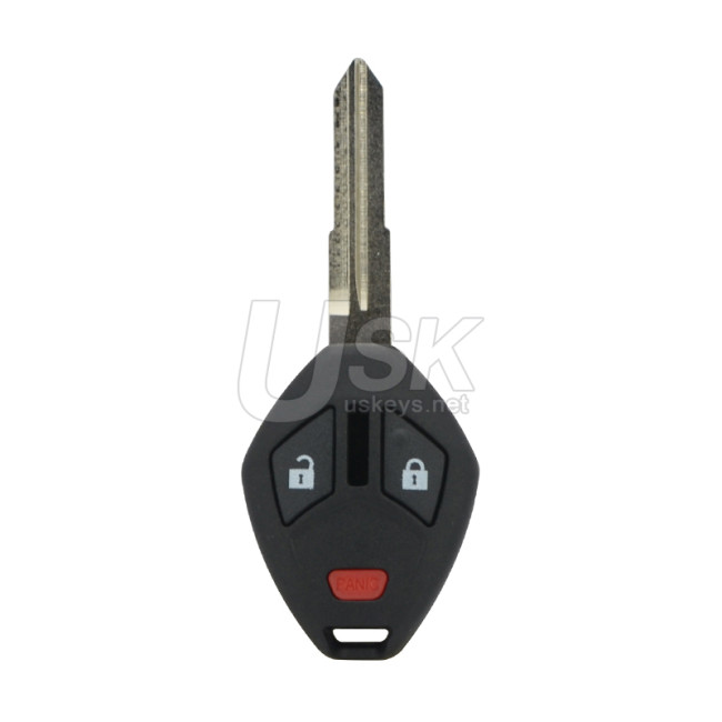 FCC OUCG8D-625M-A Remote head key shell 3 button MIT8 for 2013-2017 Mitsubishi Mirage