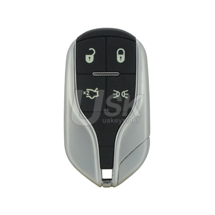 FCC M3N7393490 Smart key shell 4 button for Maserati Quattroporte Ghibli 2012-2015