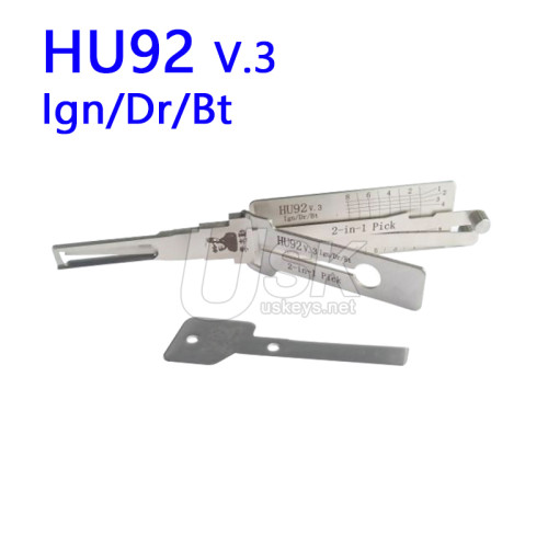 Lishi 2-in-1 Pick HU92 v.3 Ign/Dr/Bt