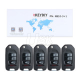 KEYDIY Universal Flip Remote Key Honda Style 4 button NB10-4