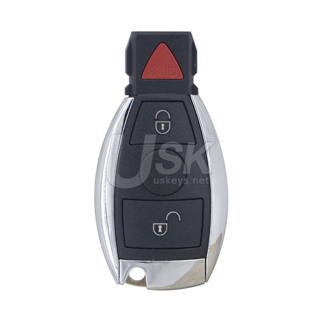 Smart key shell 3 button For Mercedes Benz 2001-2005 with battery holder