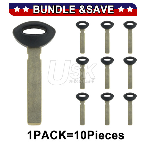 (Pack of 10) Emergency key blade for Mini Cooper