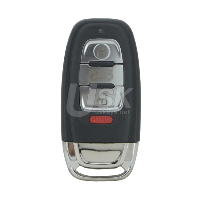 FCC IYZFBSB802 Smart key shell 4 button for Audi Q5 Q7 A3 A4 A6 A8 S4 S5 2009-2017