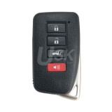 FCC HYQ14FBB Smart key shell 4 button for Lexus LX570 RX350 RX450 2016-2020