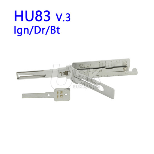 Lishi 2-in-1 Pick HU83 v.3 Ign/Dr/Bt