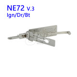Lishi 2-in-1 Pick NE72 V.3 Ign/Dr/Bt