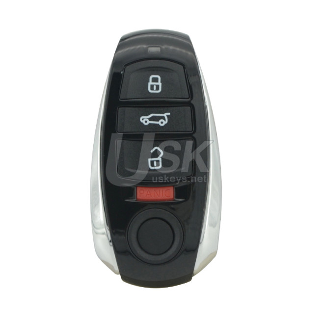 FCC IYZVWTOUA Smart key shell 4 button for Volkswagen Touareg 2012-2016 PN 7P6 959 754