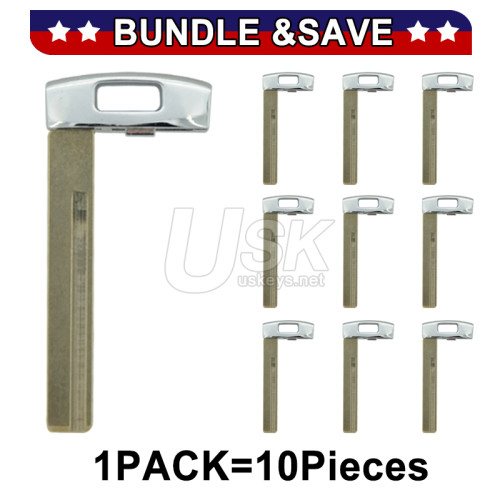 (Pack of 10) Emergency Key blade for Kia