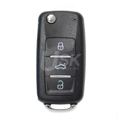 KEYDIY Universal Flip Remote Key VW Style 3 button NB08-3