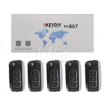 KEYDIY Universal Flip Remote Key Bentley Style 3 button B07-3