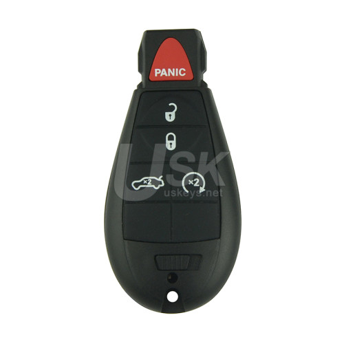 #3 FCC IYZ-C01C Fobik key 5 button 434Mhz for Jeep Grand Cherokee Dodge Charger Challenger 2008-2013