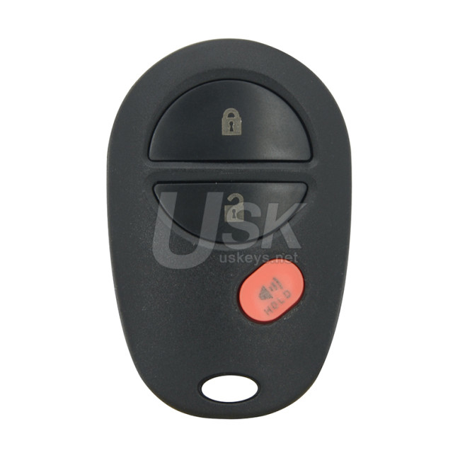 FCC GQ43VT20T Keyless Entry Remote 3 button 315Mhz for Toyota Tundra Sienna Sequoia 2004-2017 PN 89742-AE010