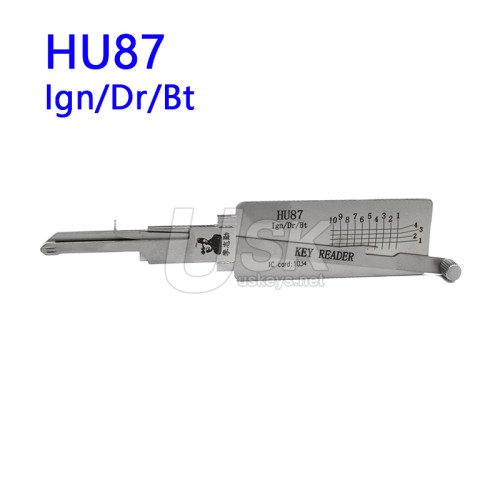 Lishi key reader HU87 Ign/Dr/Bt