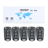 KEYDIY Universal Flip Remote Key Hyundai Style 3 button B04-3