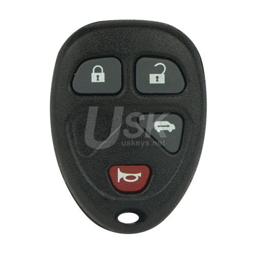 FCC OUC60270 Keyless Entry Remote 4 button 315Mhz ASK for GM Buick Terraza Chevrolet Uplander Pontiac Montana Saturn Relay 2005-2007