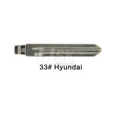 33# Hyundai KEYDIY VVDI KEY BLADE