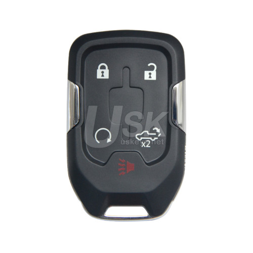 FCC HYQ1EA Smart key shell 5 button for Chevrolet Silverado GMC Acadia P/N 13529632 13508398