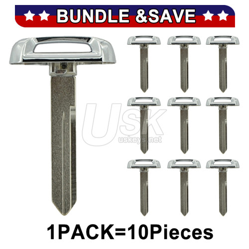 (Pack of 10) PN 68399889AA Emergency Key blade for 2019 2020 Dodge Ram 1500