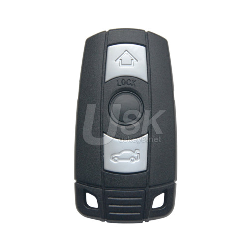 FCC KR55WK49127 KR55WK49123 Smart Key 3 button 315Mhz ID46-PCF7945 chip Hitag2 for BMW 1, 3, 5 Series 2006-2013 CAS3