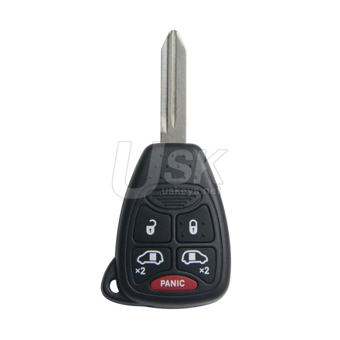Chrysler Aspen Jeep Commander Dodge Avenger 2007-2012 FCC OHT692427AA Aftermarket Remote Head Key 5 Button