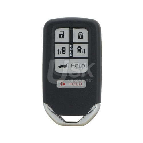 FCC KR5V1X smart key shell 6 button for 2014-2017 Honda Odyssey Driver 1 PN 72147-TK8-A61