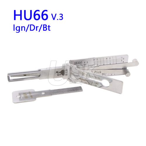 Lishi 2-in-1 Pick HU66 v.3 Ign/Dr/Bt