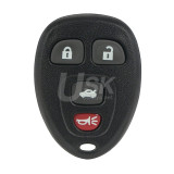 FCC OUC60270 OUC60221 Keyless Entry Remote 315Mhz ASK 4 button for GM Buick Cadillac Chevrolet 2006-2013 PN 15912859